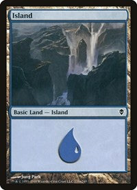 Island (235a) (235a) [Zendikar]