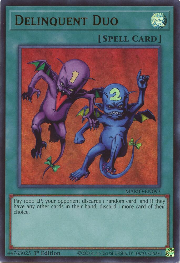 Delinquent Duo (MAMO-EN093) [Magnificent Monsters]