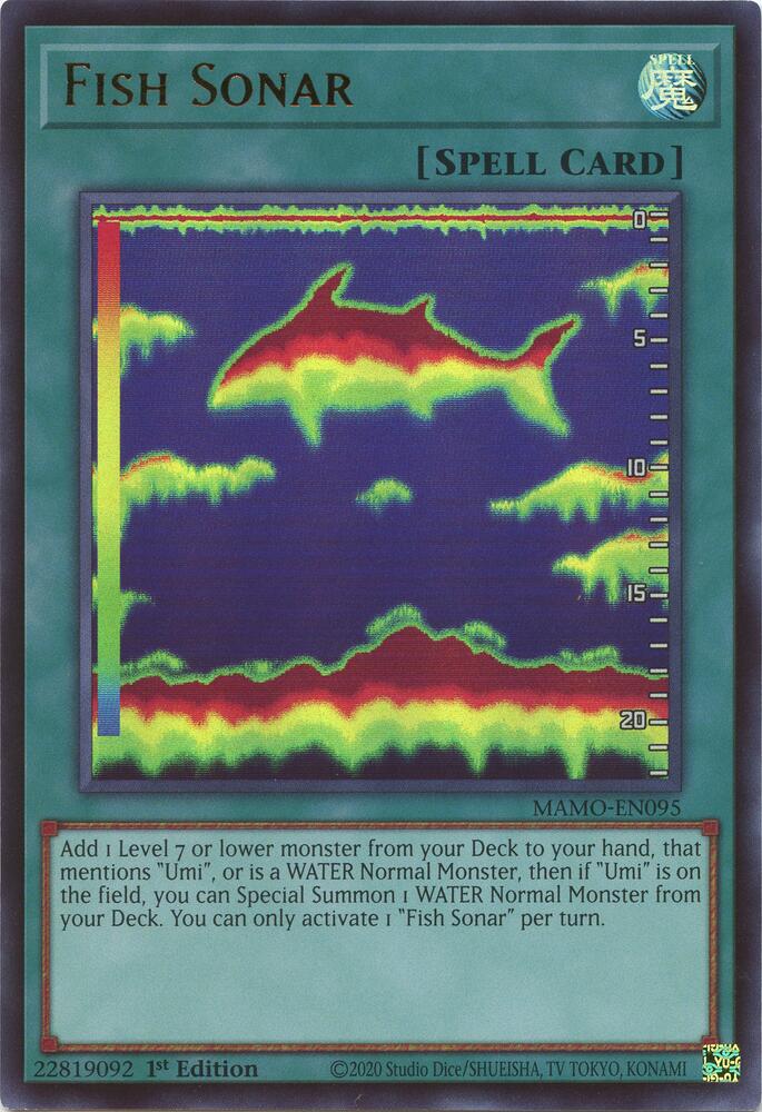 Fish Sonar (MAMO-EN095) [Magnificent Monsters]