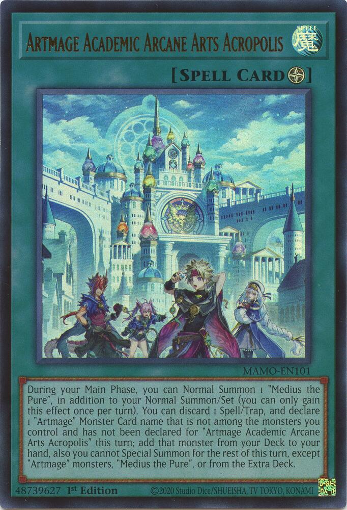 Artmage Academic Arcane Arts Acropolis (MAMO-EN101) [Magnificent Monsters]