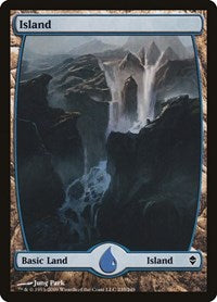 Island (235) - Full Art (235) [Zendikar]