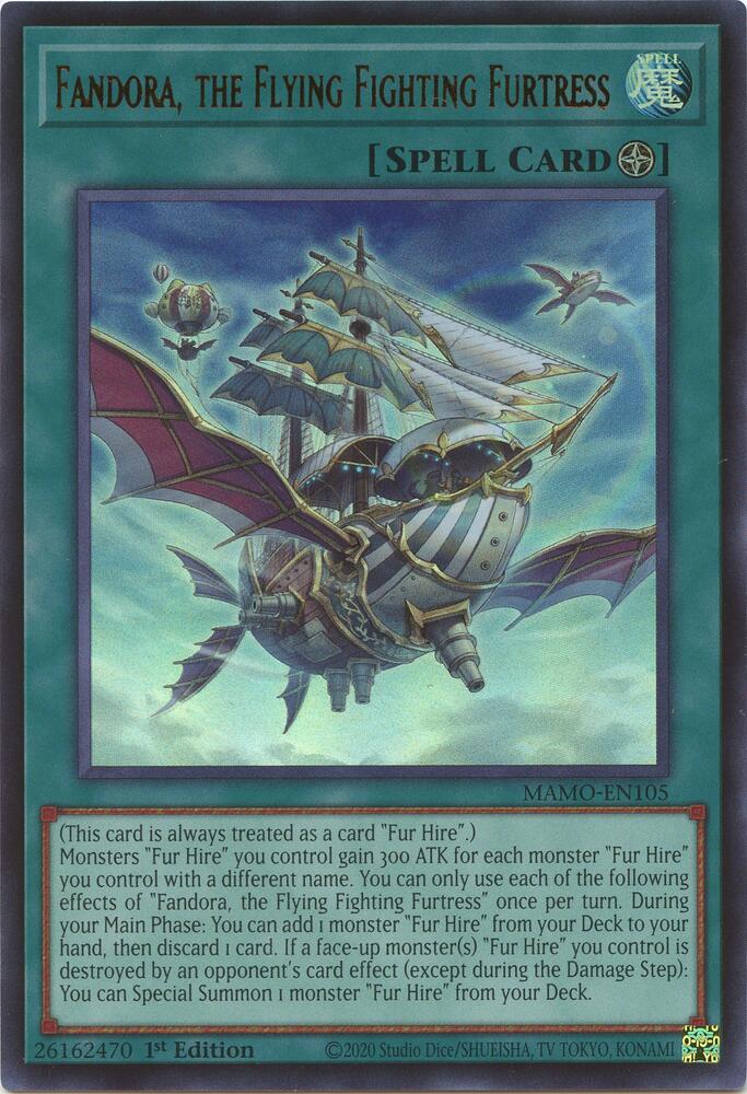 Fandora, the Flying Fighting Furtress (MAMO-EN105) [Magnificent Monsters]