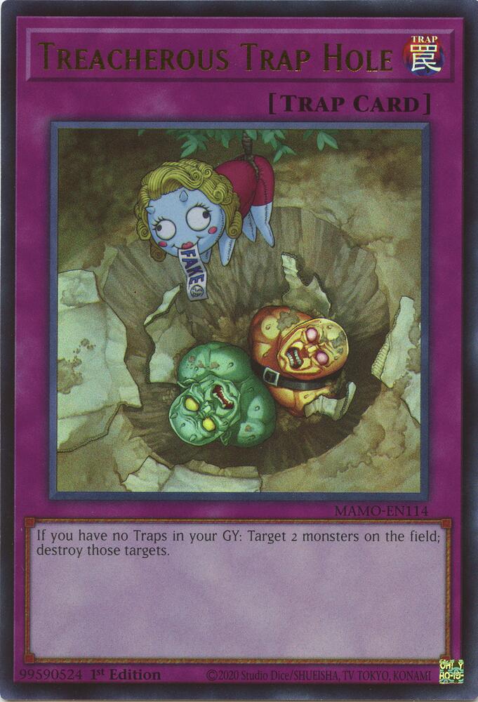 Treacherous Trap Hole (MAMO-EN114) [Magnificent Monsters]