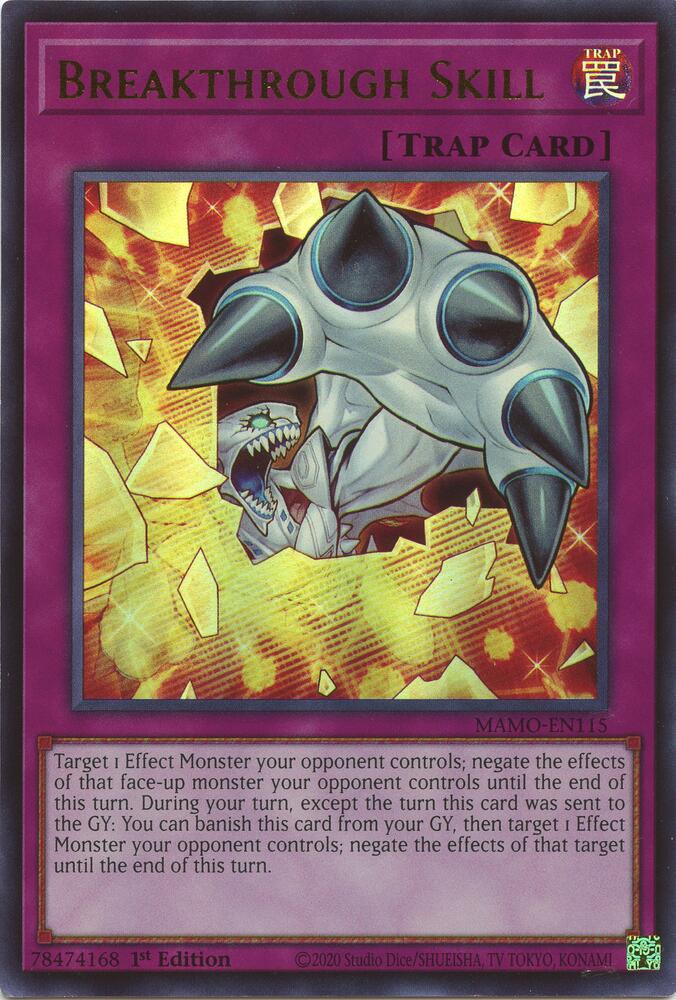 Breakthrough Skill (MAMO-EN115) [Magnificent Monsters]