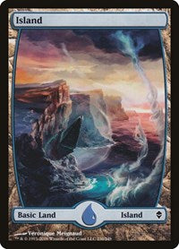 Island (236) - Full Art (236) [Zendikar]