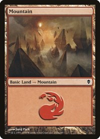 Mountain (243a) (243a) [Zendikar]