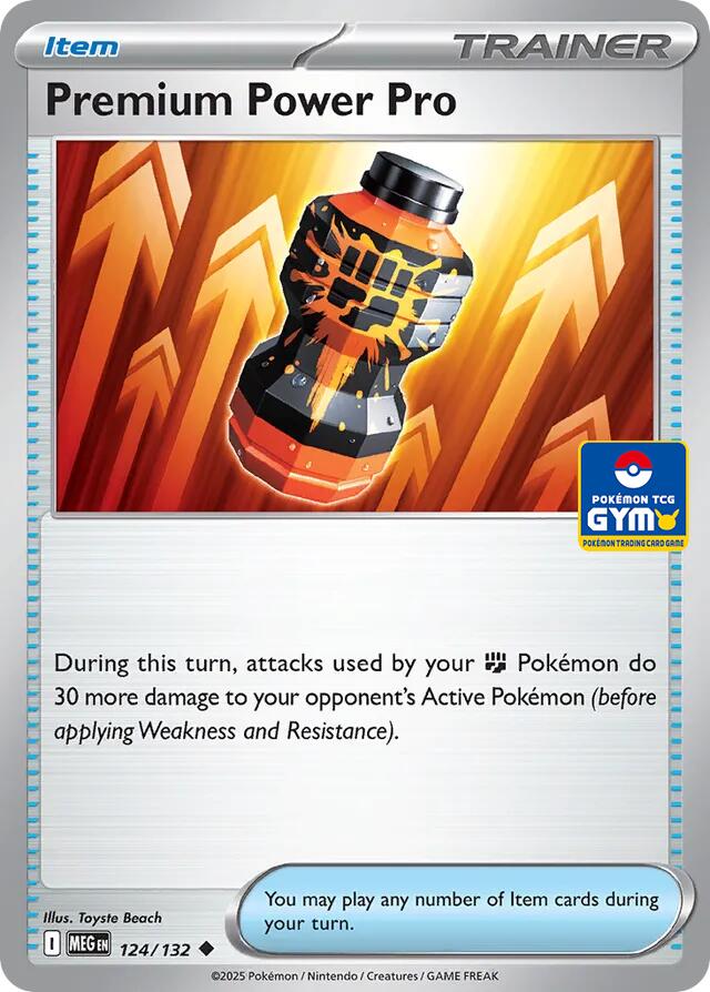 Premium Power Pro - 124/132 (GYM) (124/132) [Southeast Asia Exclusives]