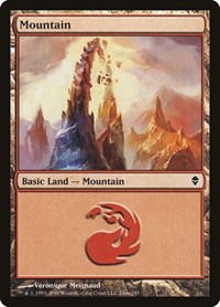 Mountain (244a) (244a) [Zendikar]