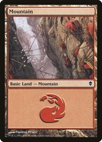 Mountain (245a) (245a) [Zendikar]