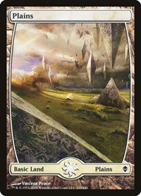 Plains (233) - Full Art (233) [Zendikar]