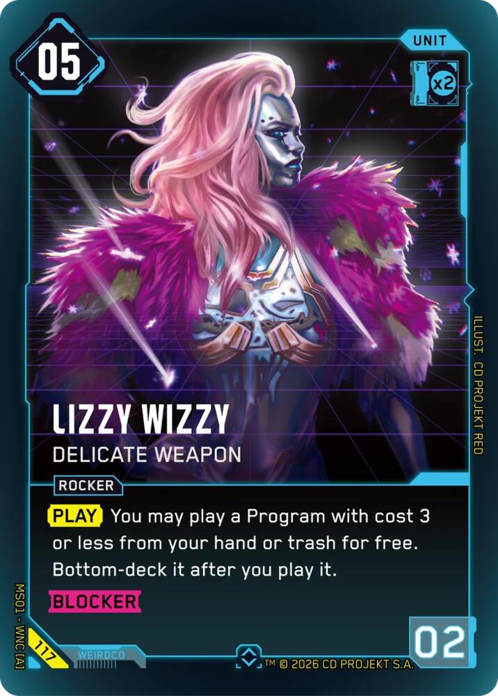 Lizzy Wizzy - Delicate Weapon (117) [Welcome to Night City - Retail]