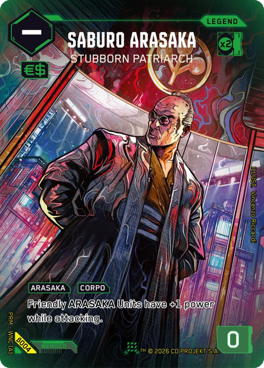 Saburo Arasaka - Stubborn Patriarch (B004) [Box Toppers - Beta]