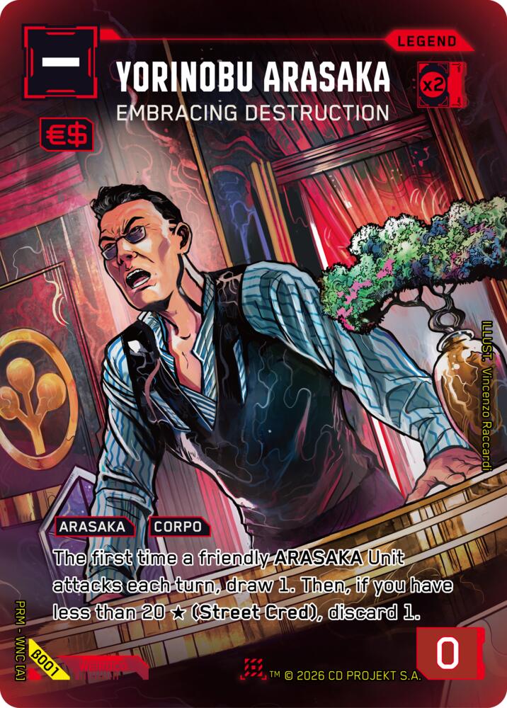 Yorinobu Arasaka - Embracing Destruction (B001) [Box Toppers - Beta]
