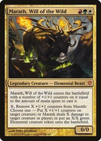 Marath, Will of the Wild (198) [Commander 2013]