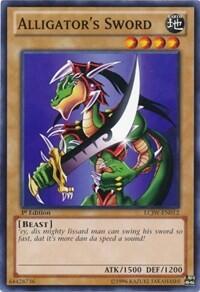 Alligator's Sword (LCJW-EN012) [Legendary Collection 4: Joey's World]