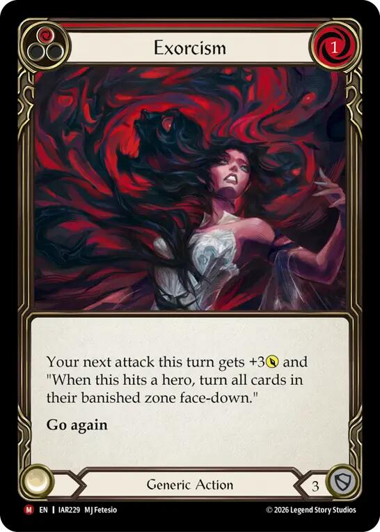 Exorcism (IAR229) [Usurp the Shadow Throne]