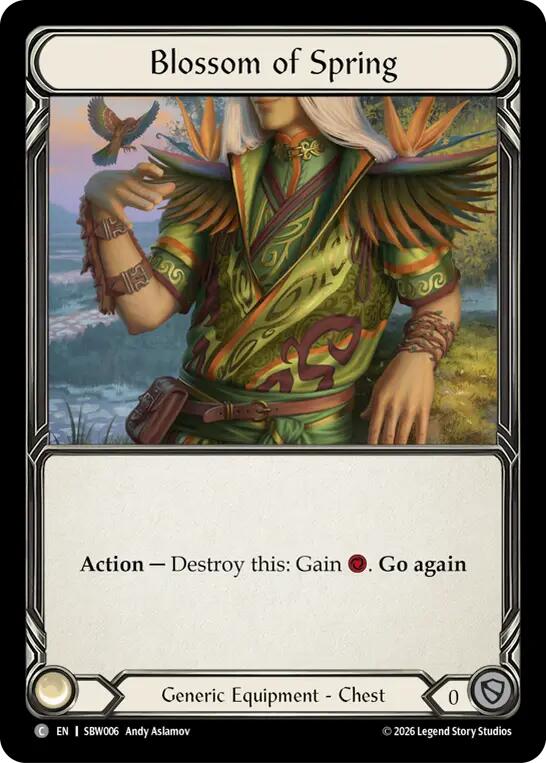 Blossom of Spring (SBW006) (SBW006) [Silver Age: Usurp the Shadow Throne]
