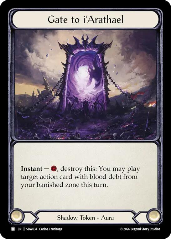 Gate to i'Arathael (SBW034) [Silver Age: Usurp the Shadow Throne]