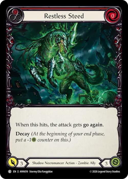 Restless Steed (AMA019) [Armory Deck: Malice]