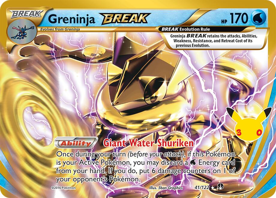 Greninja BREAK (41/122) [ME: 30th Celebration Classic Collection]