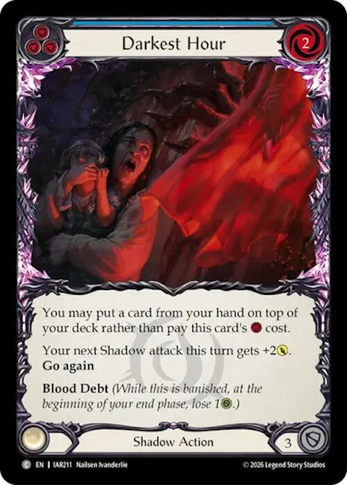 Darkest Hour (Blue) (IAR211) [Usurp the Shadow Throne]