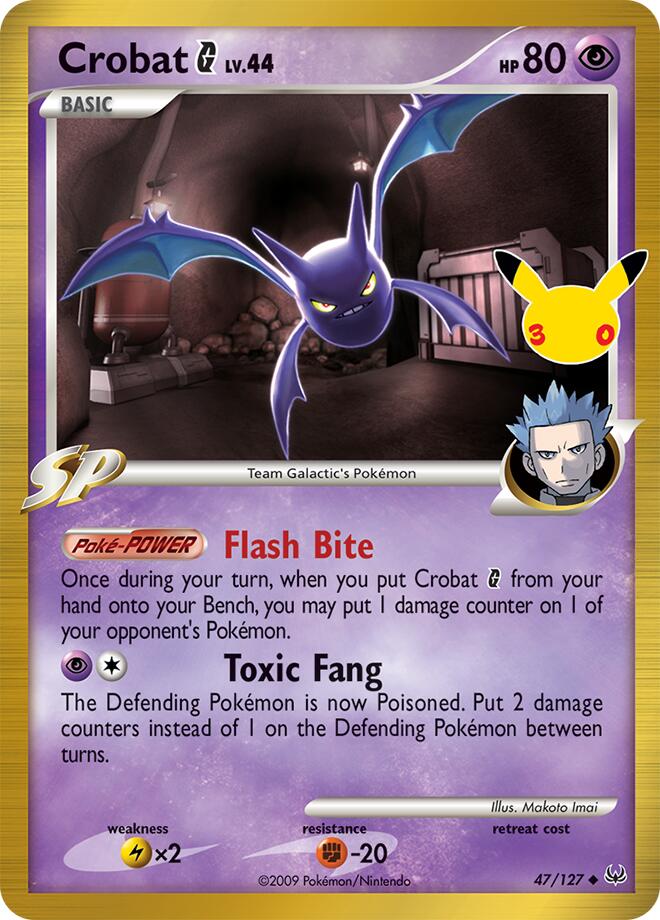 Crobat G (47/127) [ME: 30th Celebration Classic Collection]