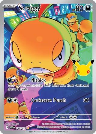 Scraggy - 140/128 (140/128) [ME: 30th Celebration]