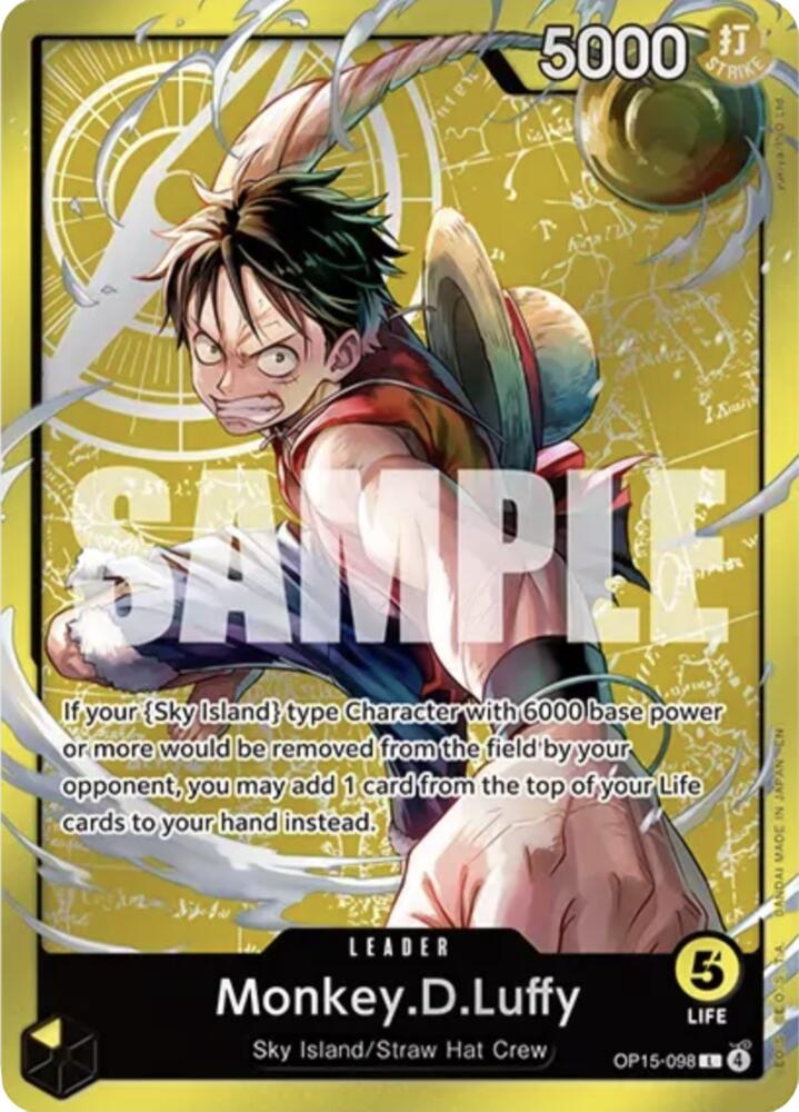 Monkey.D.Luffy (OP15-098) (Luffy Deck) (OP15-098) [Set Sail Deck Set]