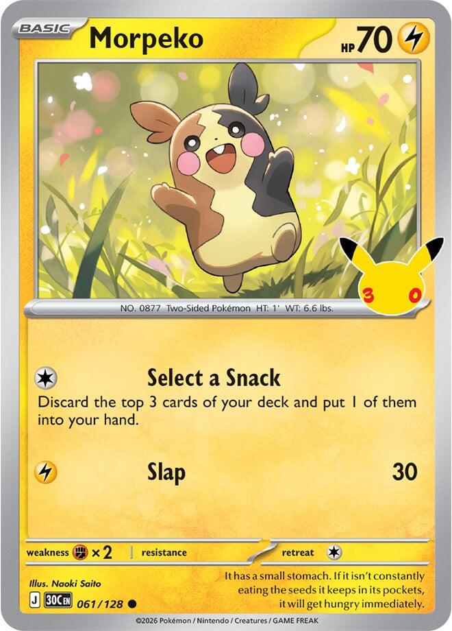 Morpeko - 061/128 (061/128) [ME: 30th Celebration]