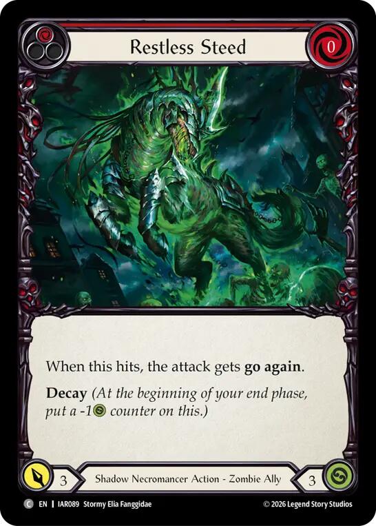 Restless Steed (IAR089) [Usurp the Shadow Throne]