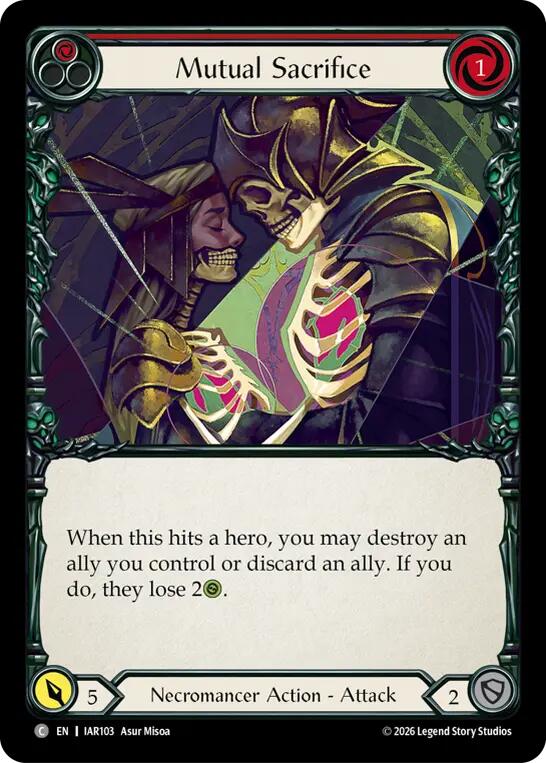 Mutual Sacrifice (Red) (IAR103) [Usurp the Shadow Throne]