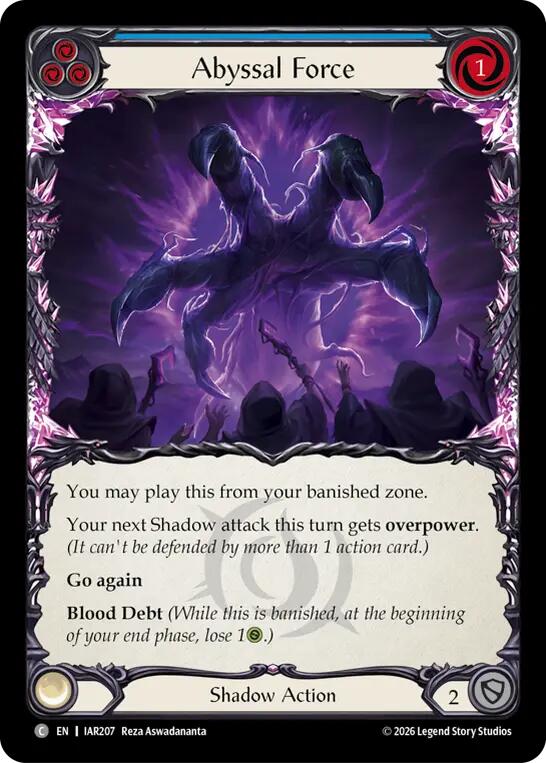 Abyssal Force (IAR207) [Usurp the Shadow Throne]