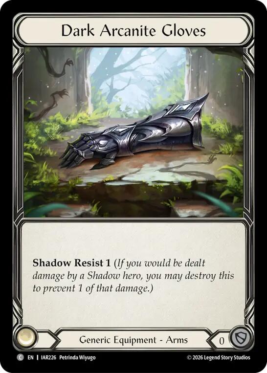 Dark Arcanite Gloves (IAR226) [Usurp the Shadow Throne]