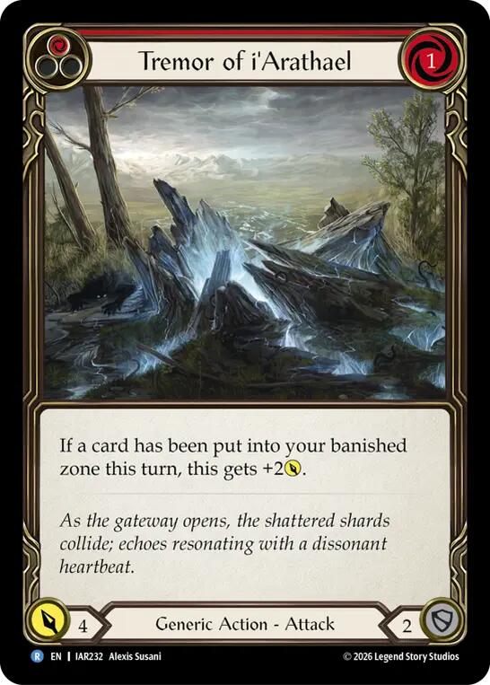 Tremor of i'Arathael (IAR232) [Usurp the Shadow Throne]