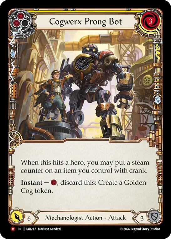 Cogwerx Prong Bot (IAR247) [Usurp the Shadow Throne]