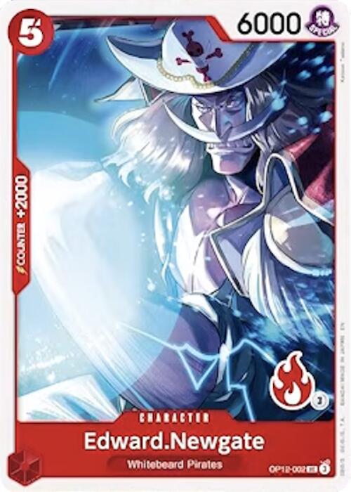 Edward.Newgate (OP12-002) (Ace Deck) (OP12-002) [Set Sail Deck Set]