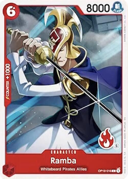 Ramba (Ace Deck) (OP16-016) [Set Sail Deck Set]
