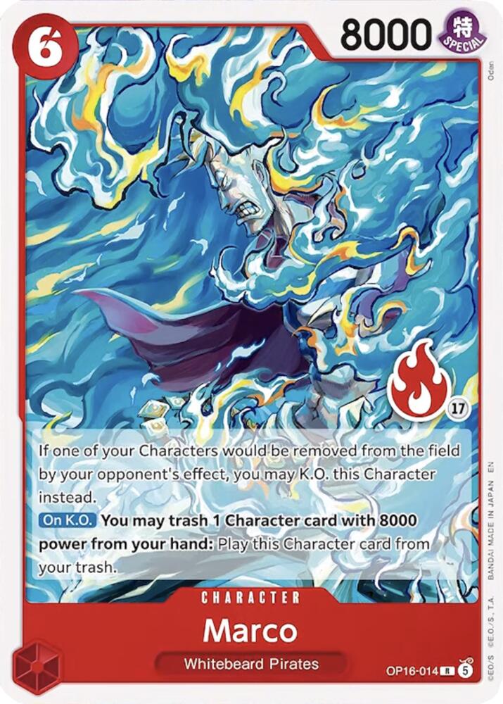 Marco (Ace Deck) (OP16-014) [Set Sail Deck Set]