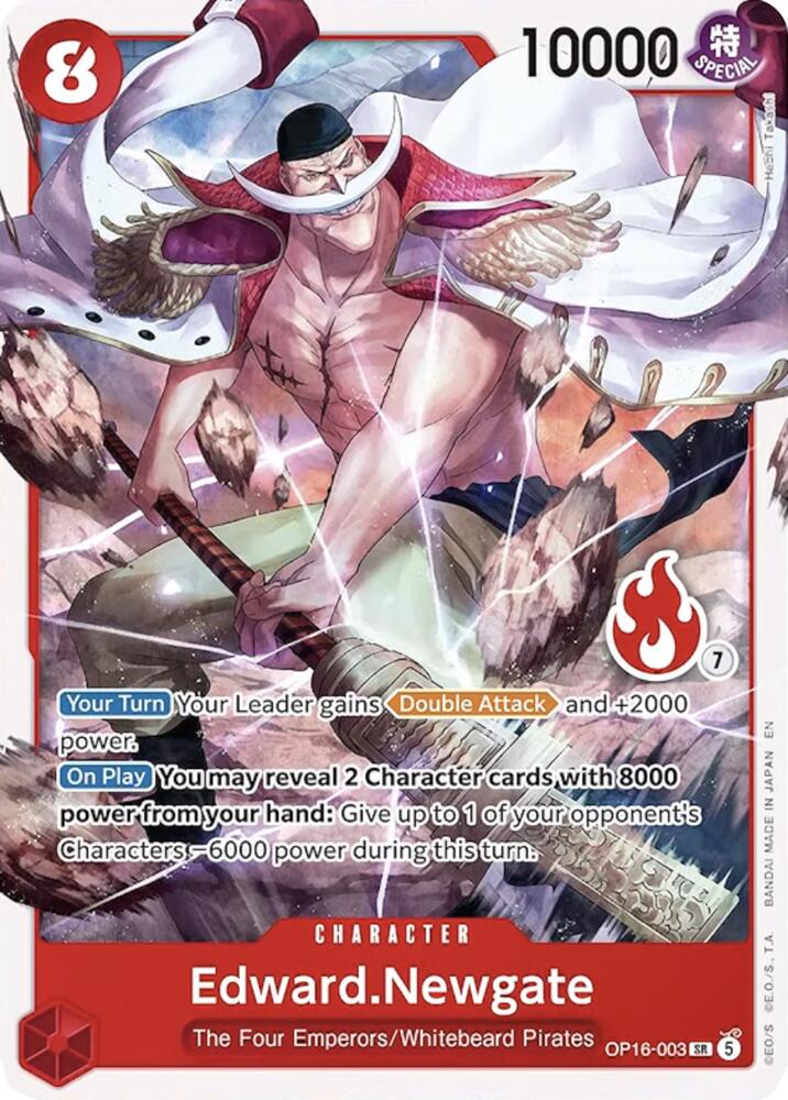 Edward.Newgate (OP16-003) (Ace Deck) (OP16-003) [Set Sail Deck Set]