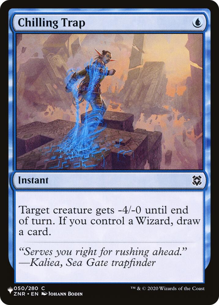 Chilling Trap (50) [The List Reprints]