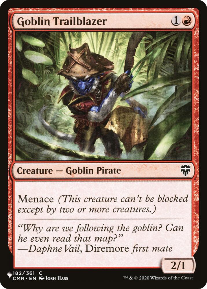 Goblin Trailblazer (182) [The List Reprints]