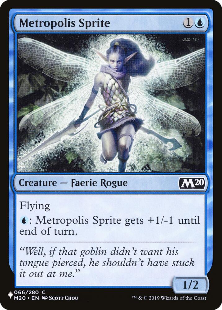 Metropolis Sprite (66) [The List Reprints]