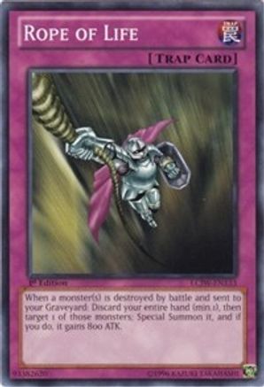 Rope of Life (LCJW-EN133) - Legendary Collection 4: Joey's World 1st Edition