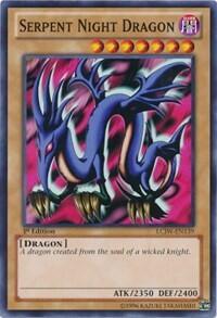 Serpent Night Dragon (LCJW-EN139) [Legendary Collection 4: Joey's World]