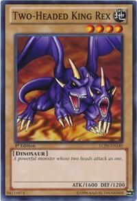 Two-Headed King Rex (LCJW-EN140) [Legendary Collection 4: Joey's World]
