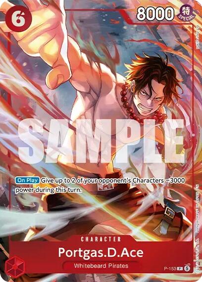 Portgas.D.Ace (Premium Card Collection -Flame-Flame Fruit Coliseum Edition-) (P-153) [One Piece Promotion Cards]