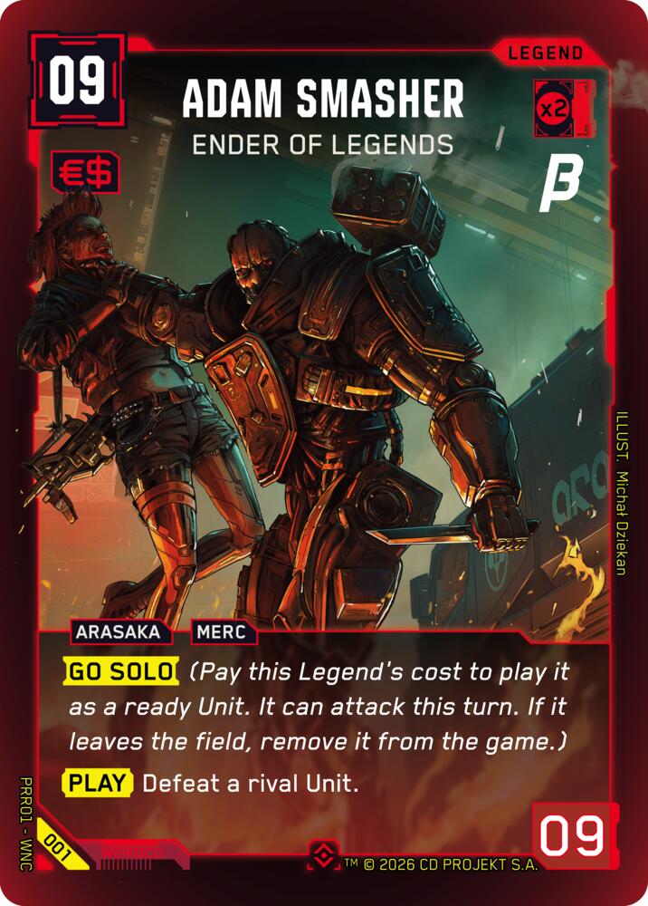 Adam Smasher - Ender of Legends (001) [Pre-Release Beta]