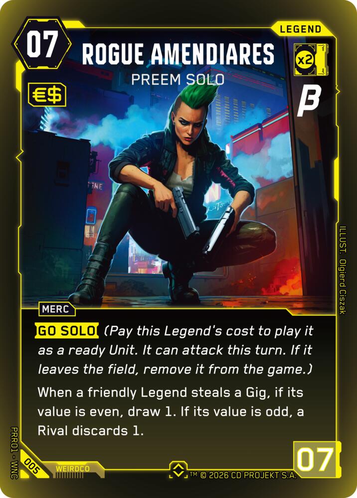 Rogue Amendiares - Preem Solo (005) [Pre-Release Beta]