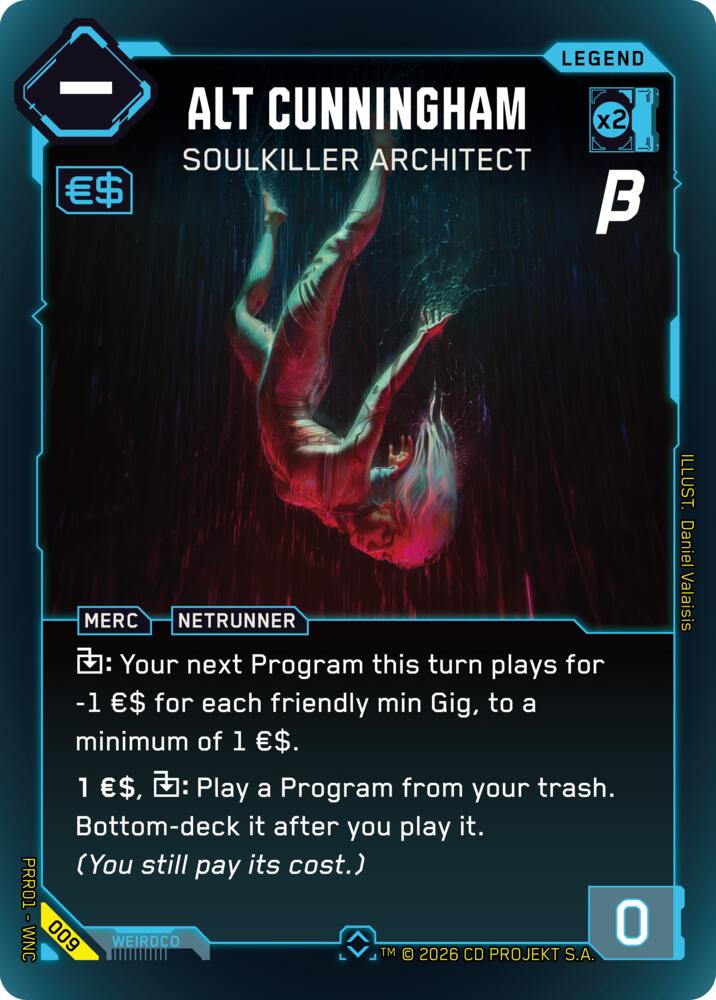 Alt Cunningham - Soulkiller Architect (009) [Pre-Release Beta]