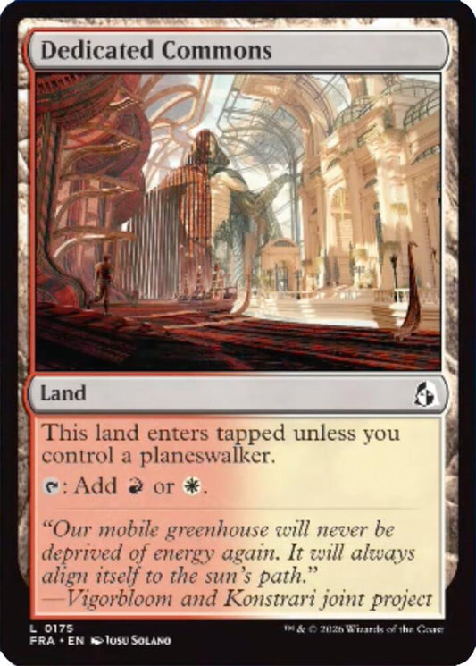 Dedicated Commons (175) [Reality Fracture]